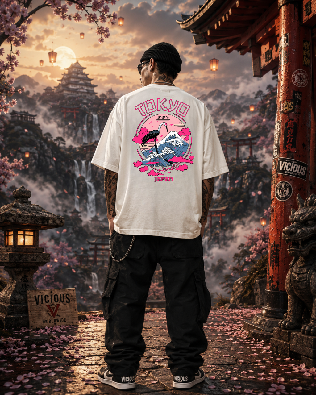 Camiseta Oversized Vicious
