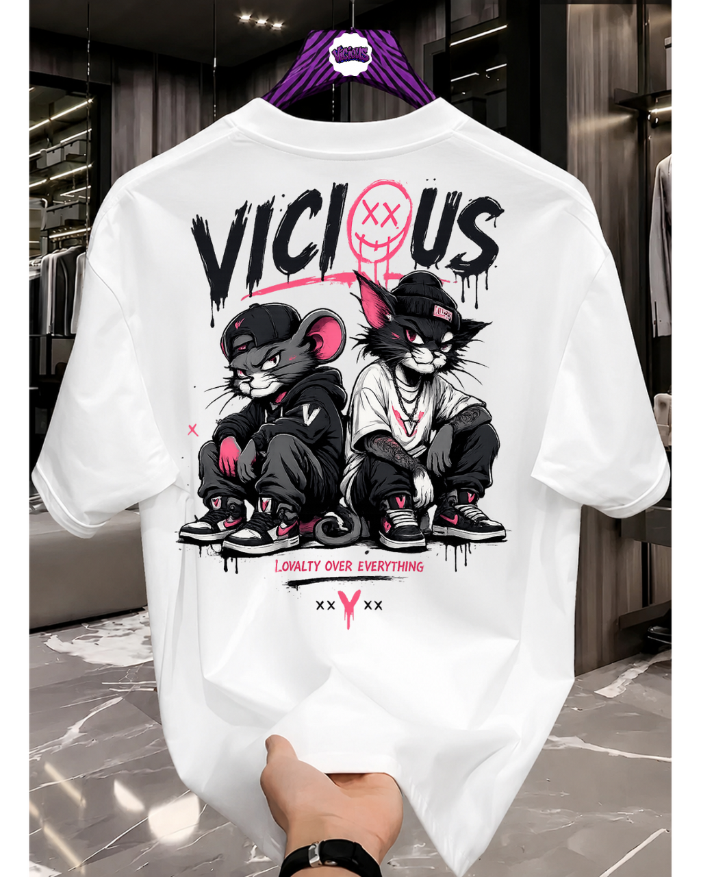 Camiseta Oversized Vicious
