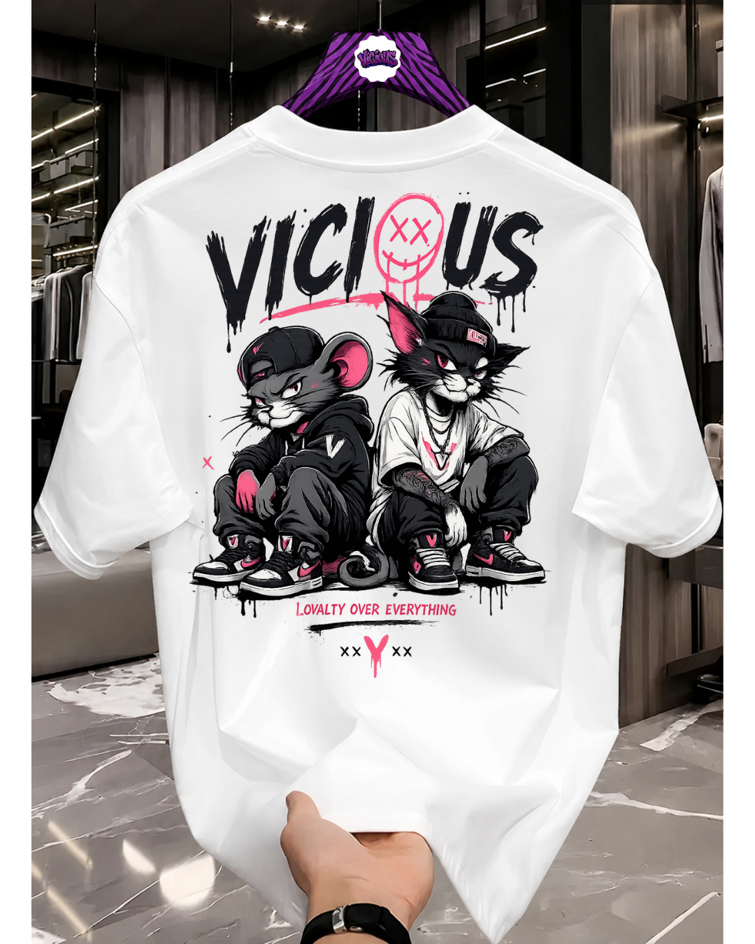 Camiseta Oversized Vicious