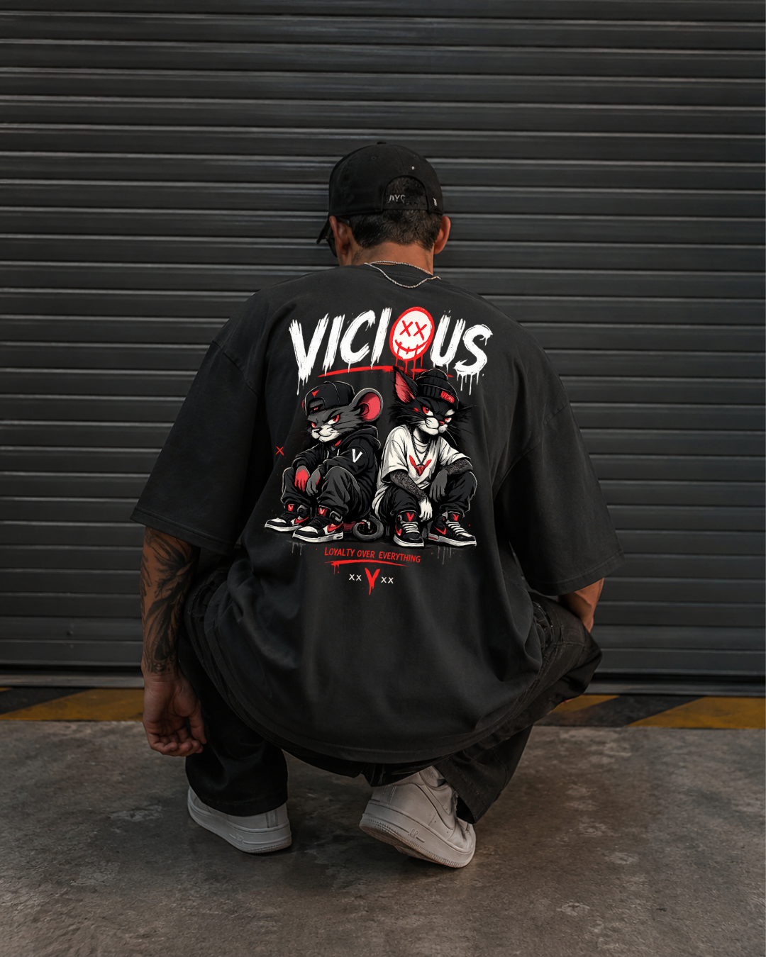 Camiseta Oversized Vicious
