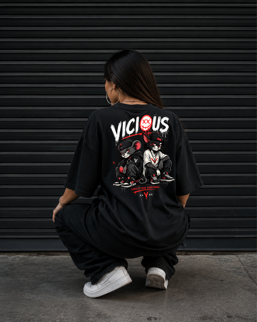 Camiseta Oversized Vicious