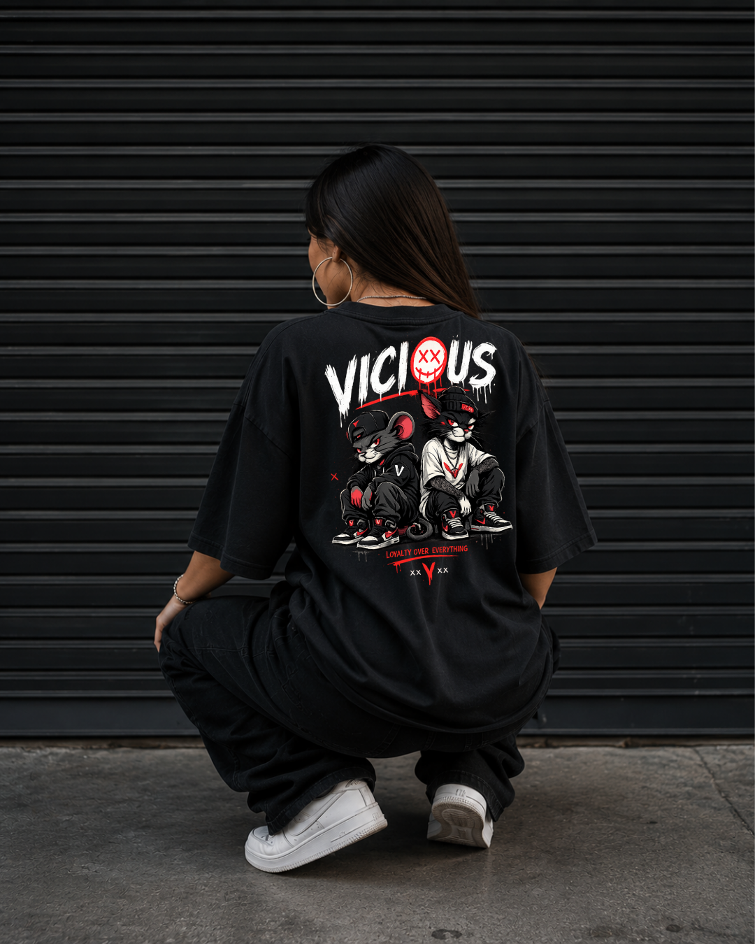 Camiseta Oversized Vicious