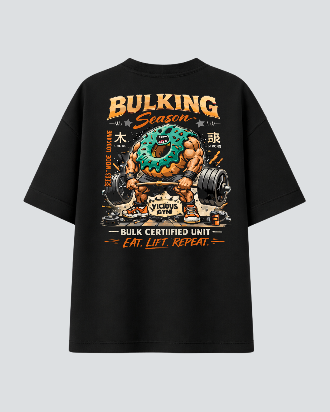 Camiseta Oversized Vicious – Coleção IRON