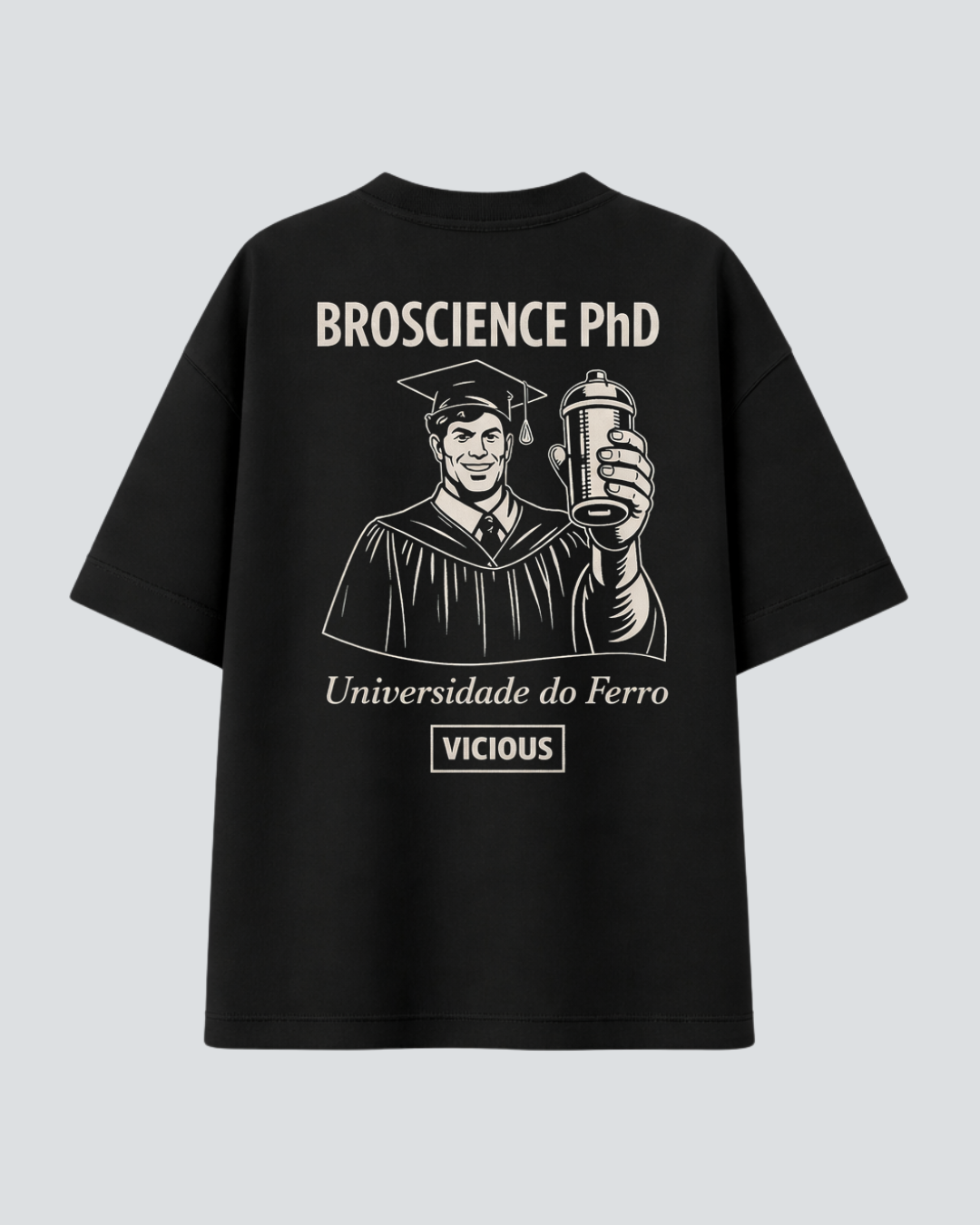 Camiseta Oversized Vicious – Coleção IRON