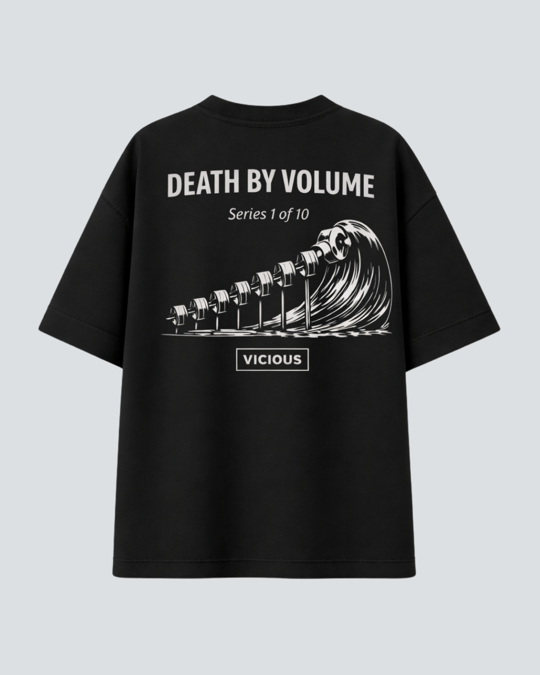Camiseta Oversized Vicious – Coleção IRON