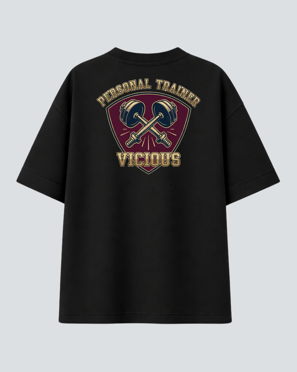Camiseta Oversized Vicious – Coleção IRON