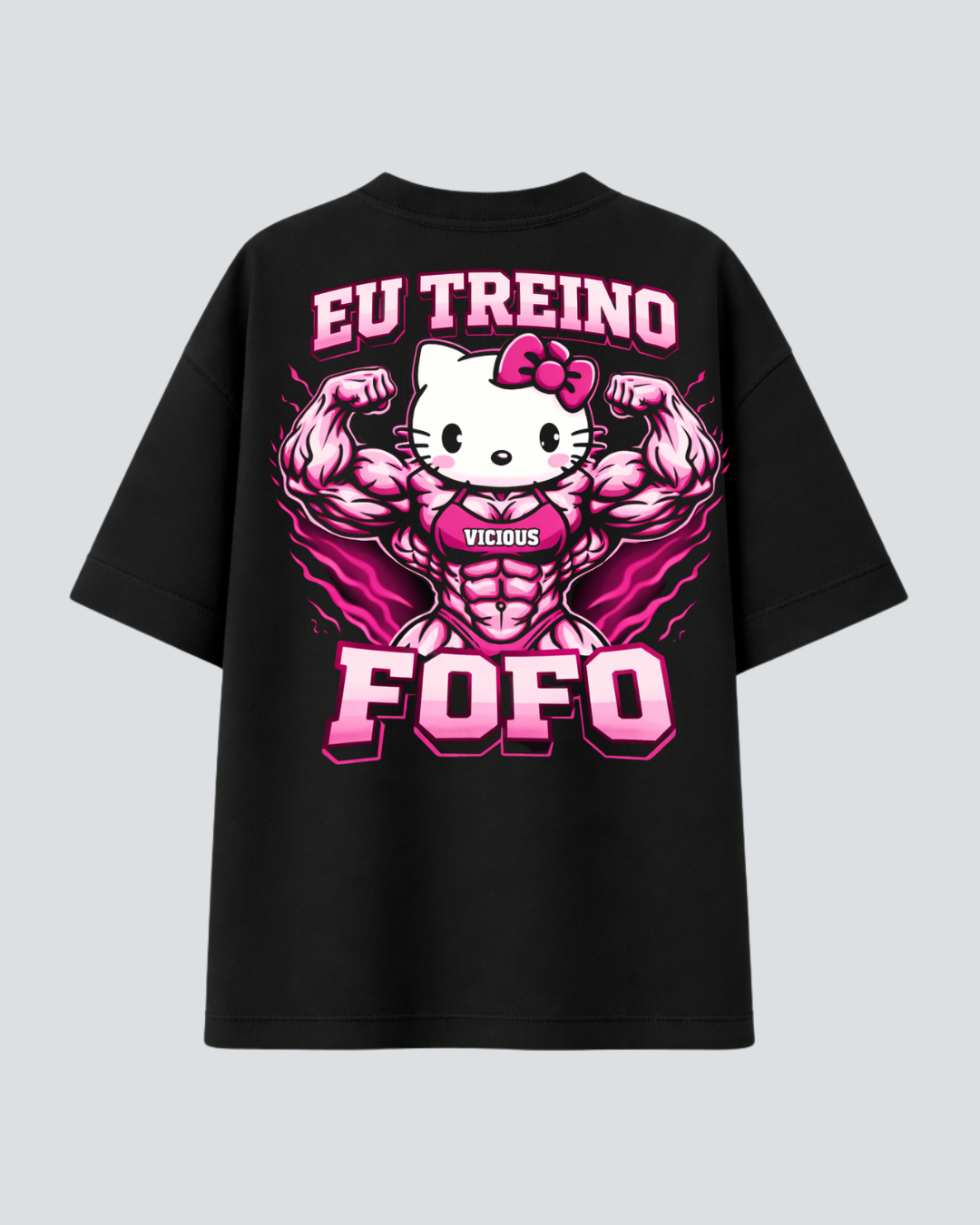 Camiseta Oversized Vicious – Coleção IRON