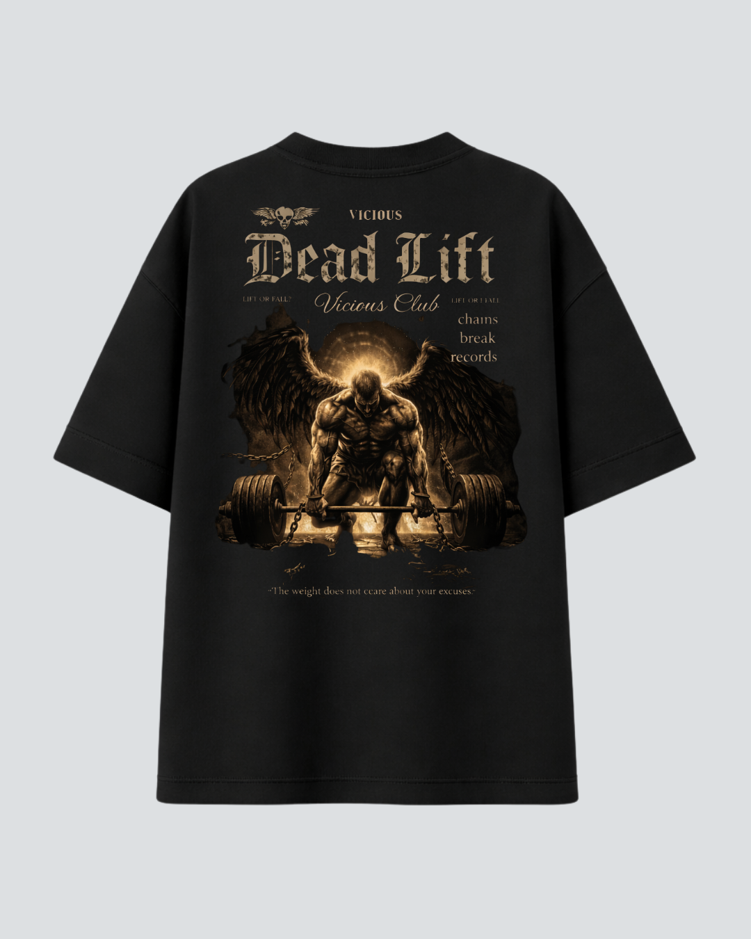 Camiseta Oversized Vicious – Coleção IRON