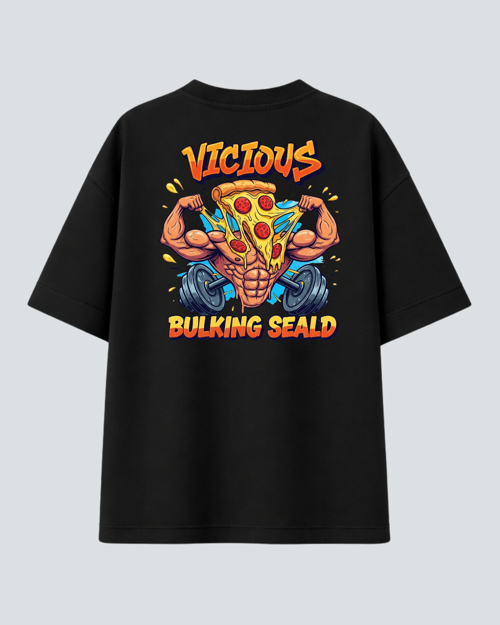 Camiseta Oversized Vicious – Coleção IRON