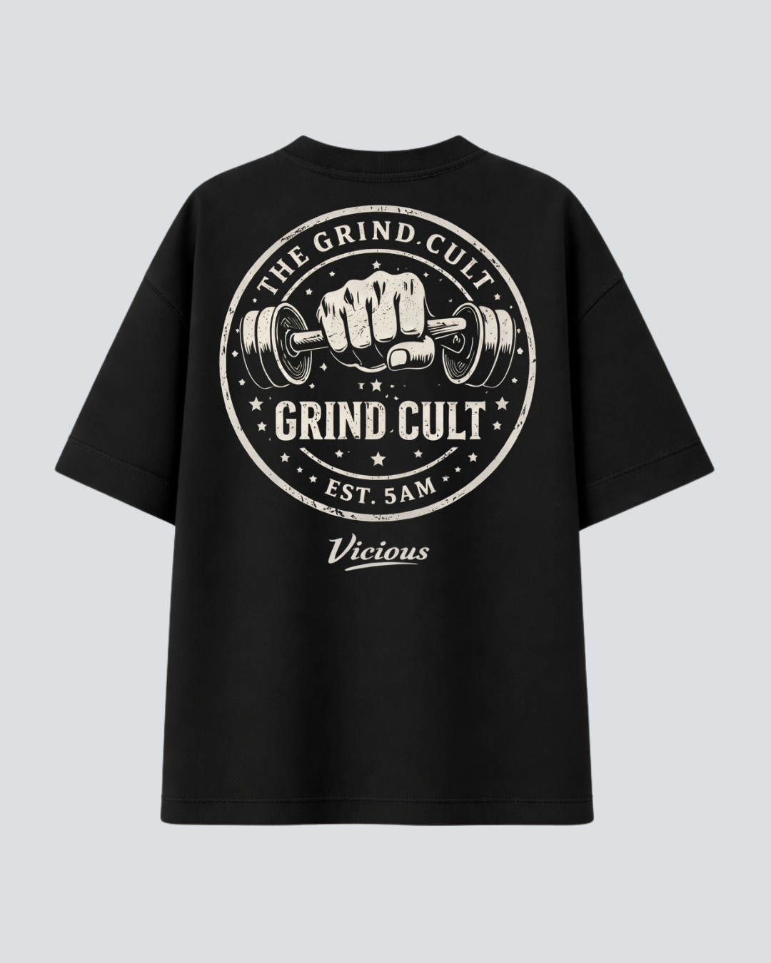 Camiseta Oversized Vicious – Coleção IRON