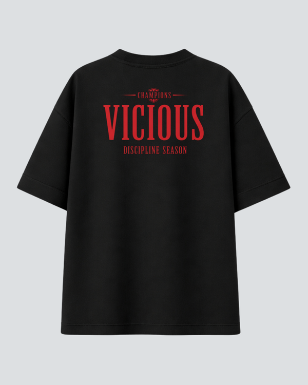 Camiseta Oversized Vicious – Coleção IRON