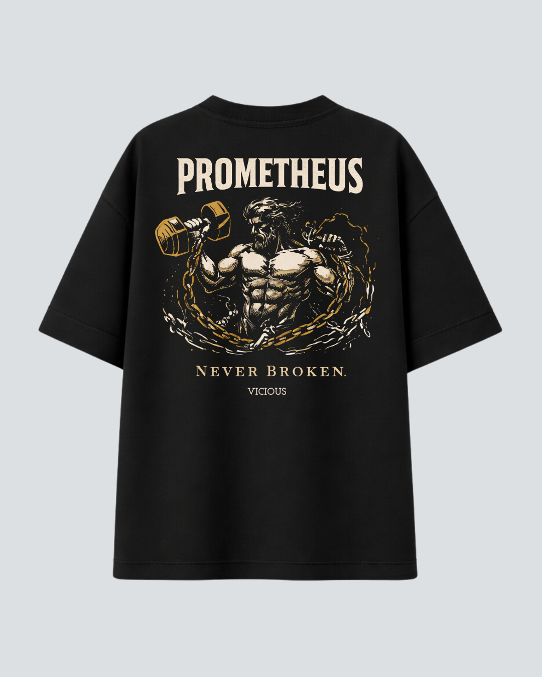 Camiseta Oversized Vicious – Coleção IRON