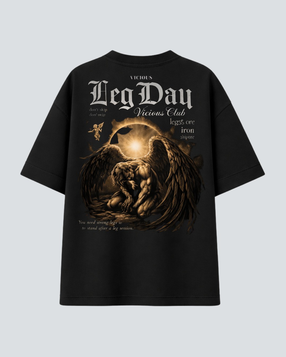 Camiseta Oversized Vicious – Coleção IRON