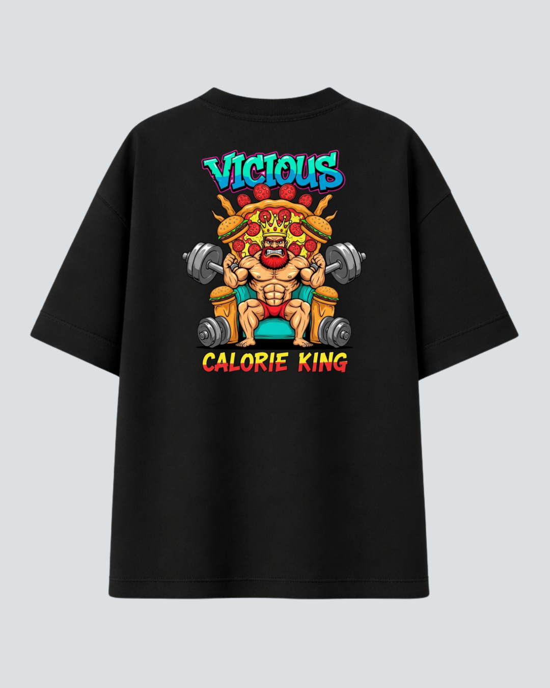 Camiseta Oversized Vicious – Coleção IRON