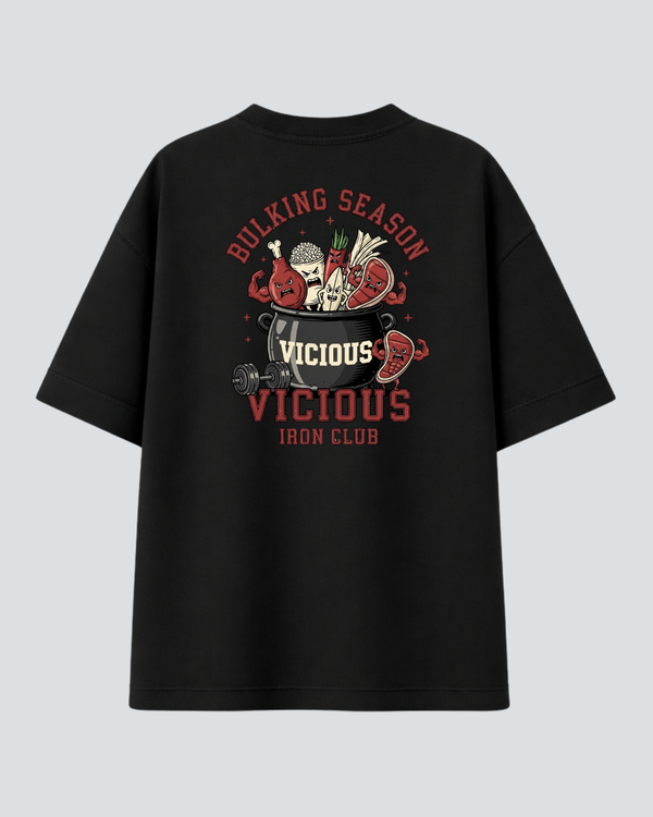 Camiseta Oversized Vicious – Coleção IRON