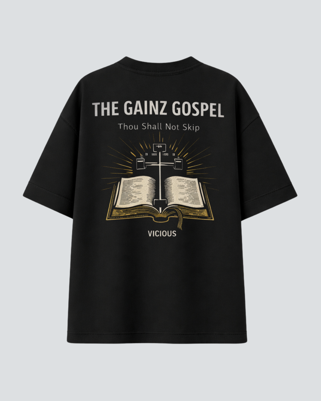 Camiseta Oversized Vicious – Coleção IRON