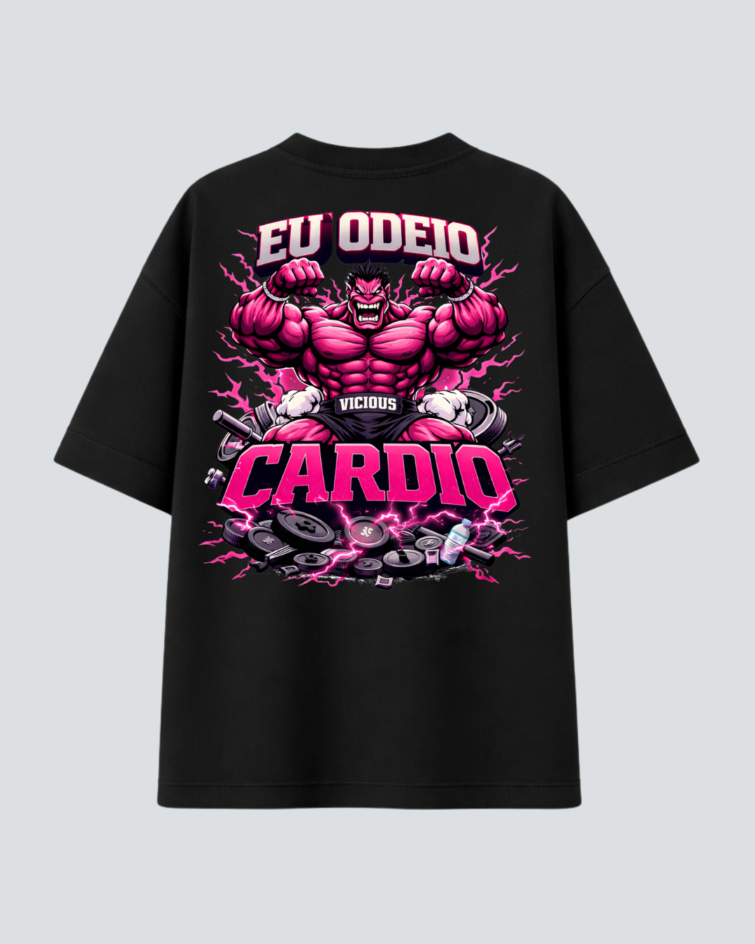 Camiseta Oversized Vicious – Coleção IRON