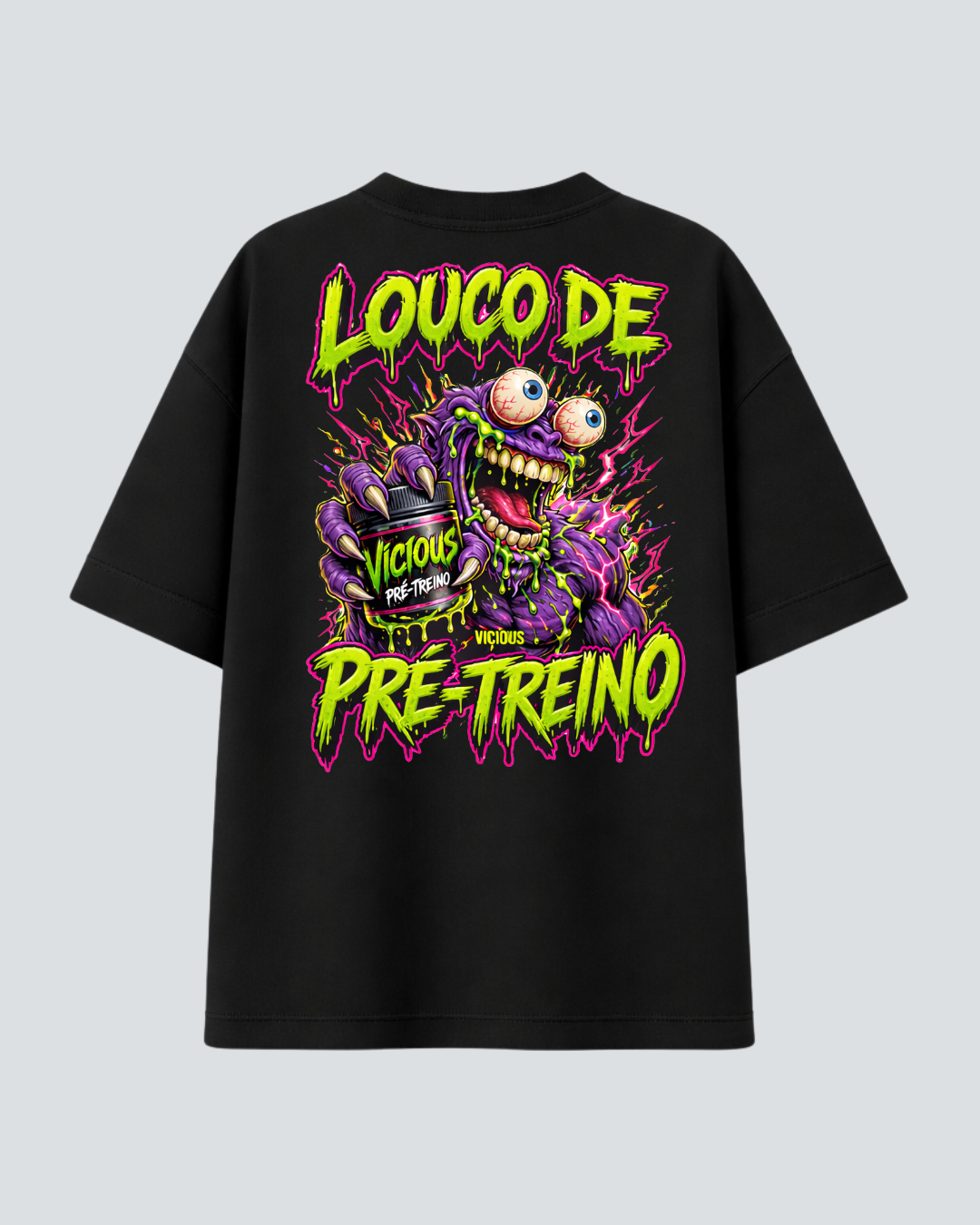 Camiseta Oversized Vicious – Coleção IRON