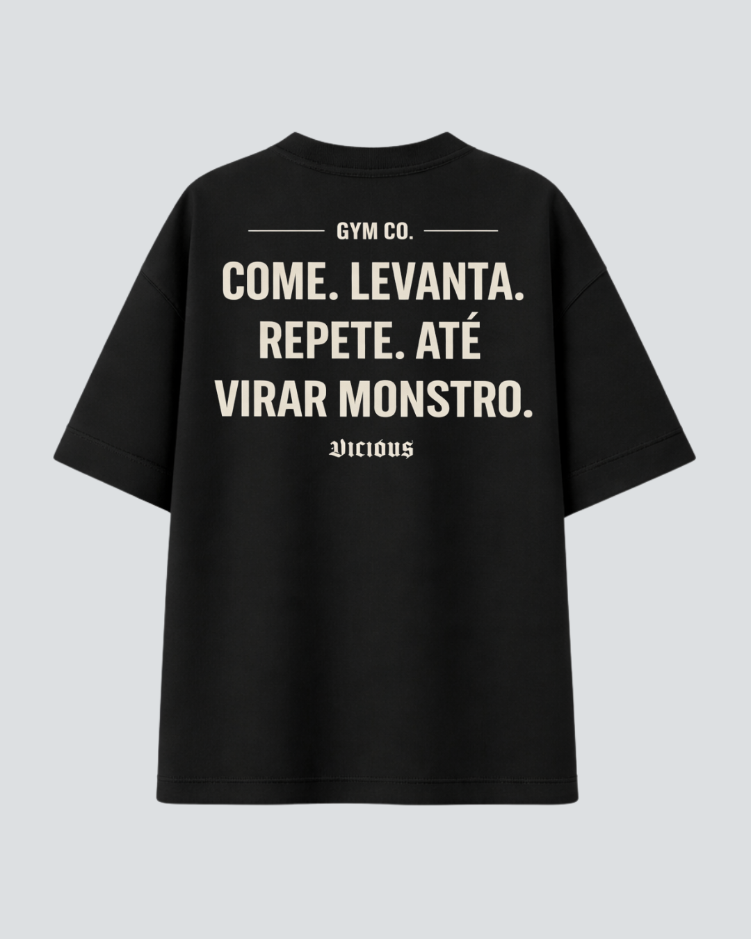 Camiseta Oversized Vicious – Coleção IRON