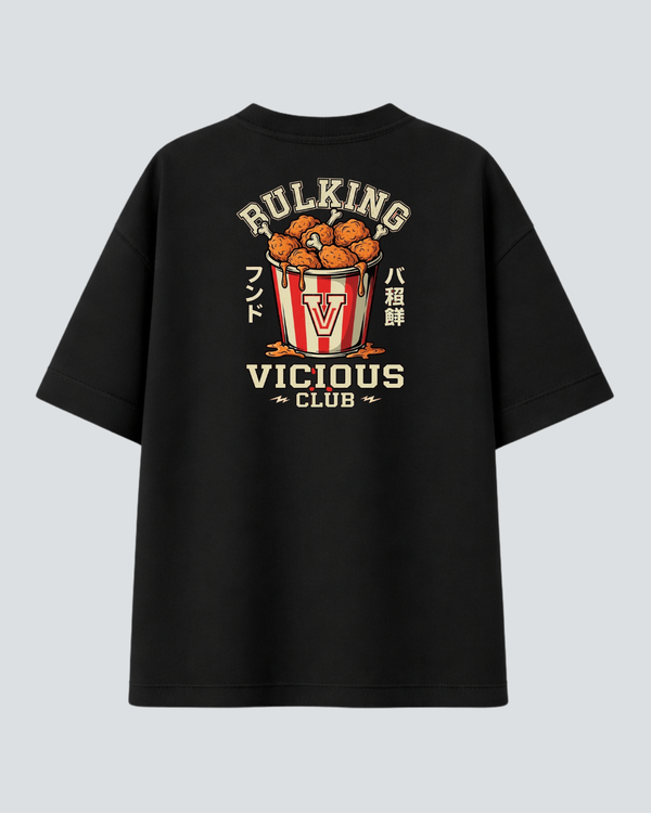 Camiseta Oversized Vicious – Coleção IRON