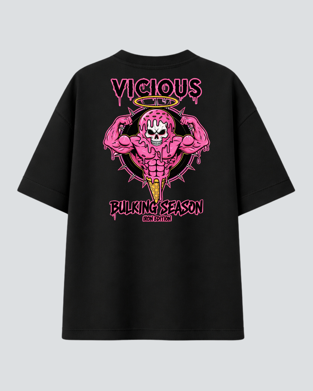 Camiseta Oversized Vicious – Coleção IRON