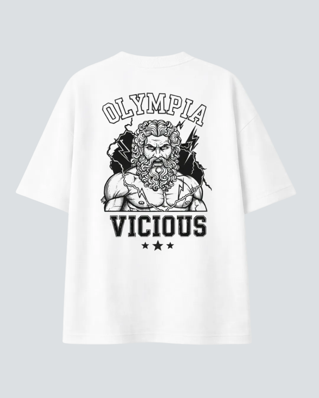 Camiseta Oversized Vicious – Coleção IRON