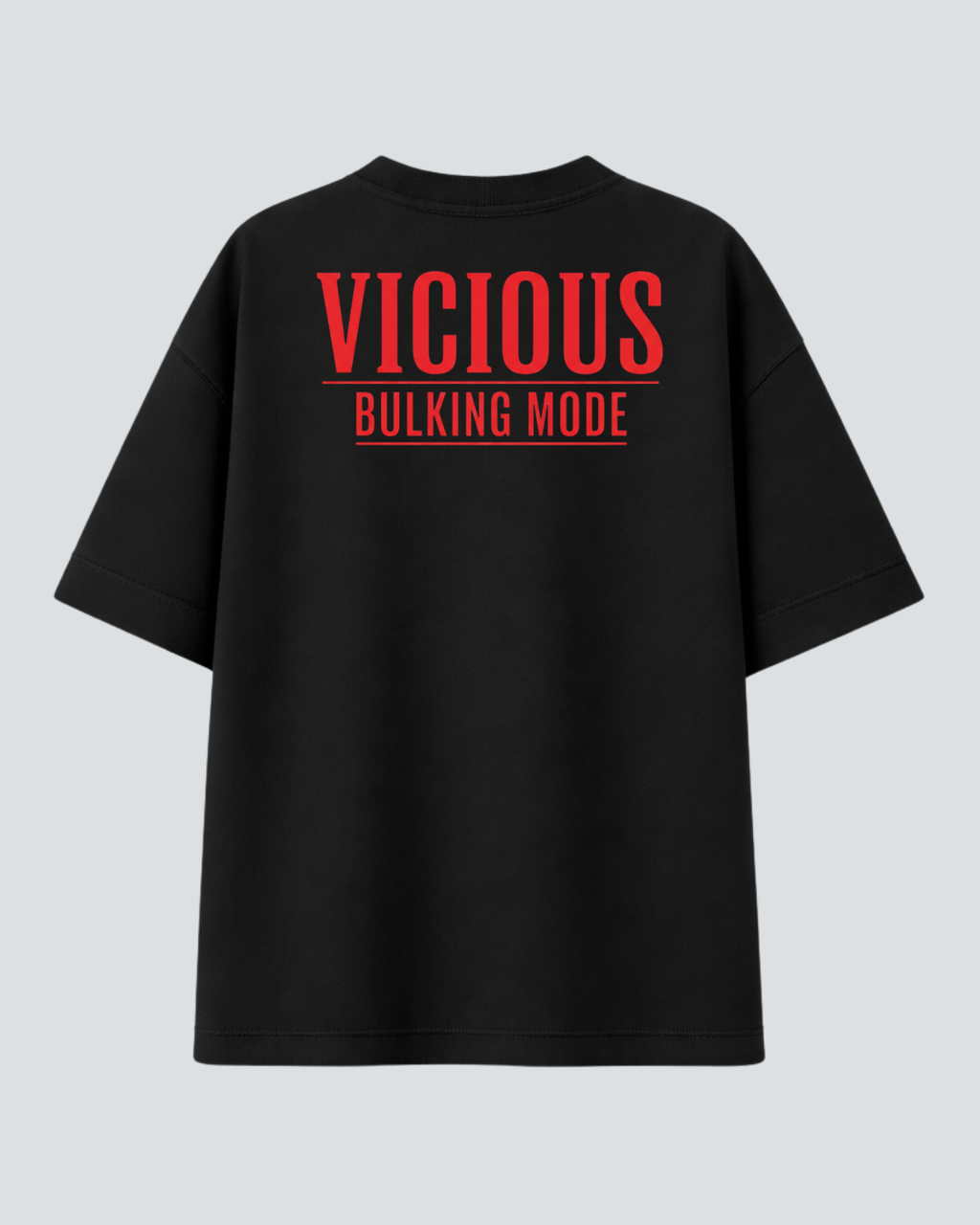 Camiseta Oversized Vicious – Coleção IRON
