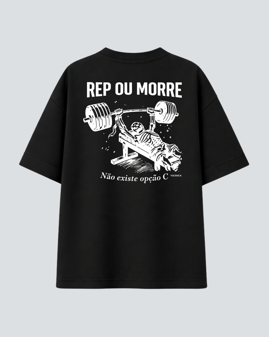 Camiseta Oversized Vicious – Coleção IRON