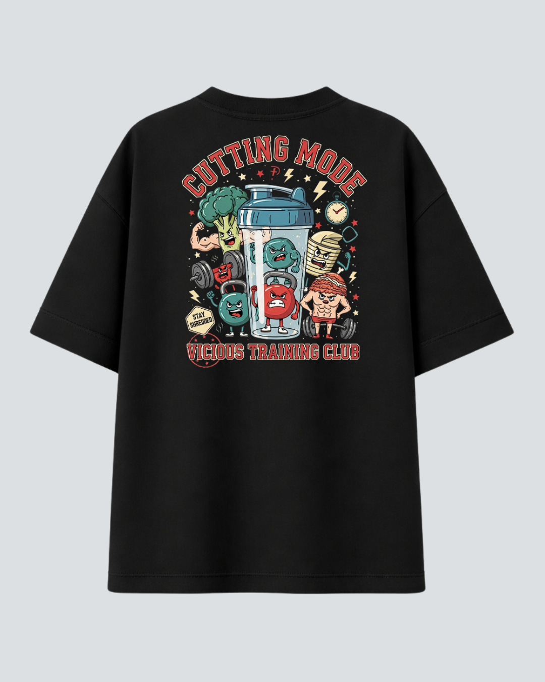 Camiseta Oversized Vicious – Coleção IRON