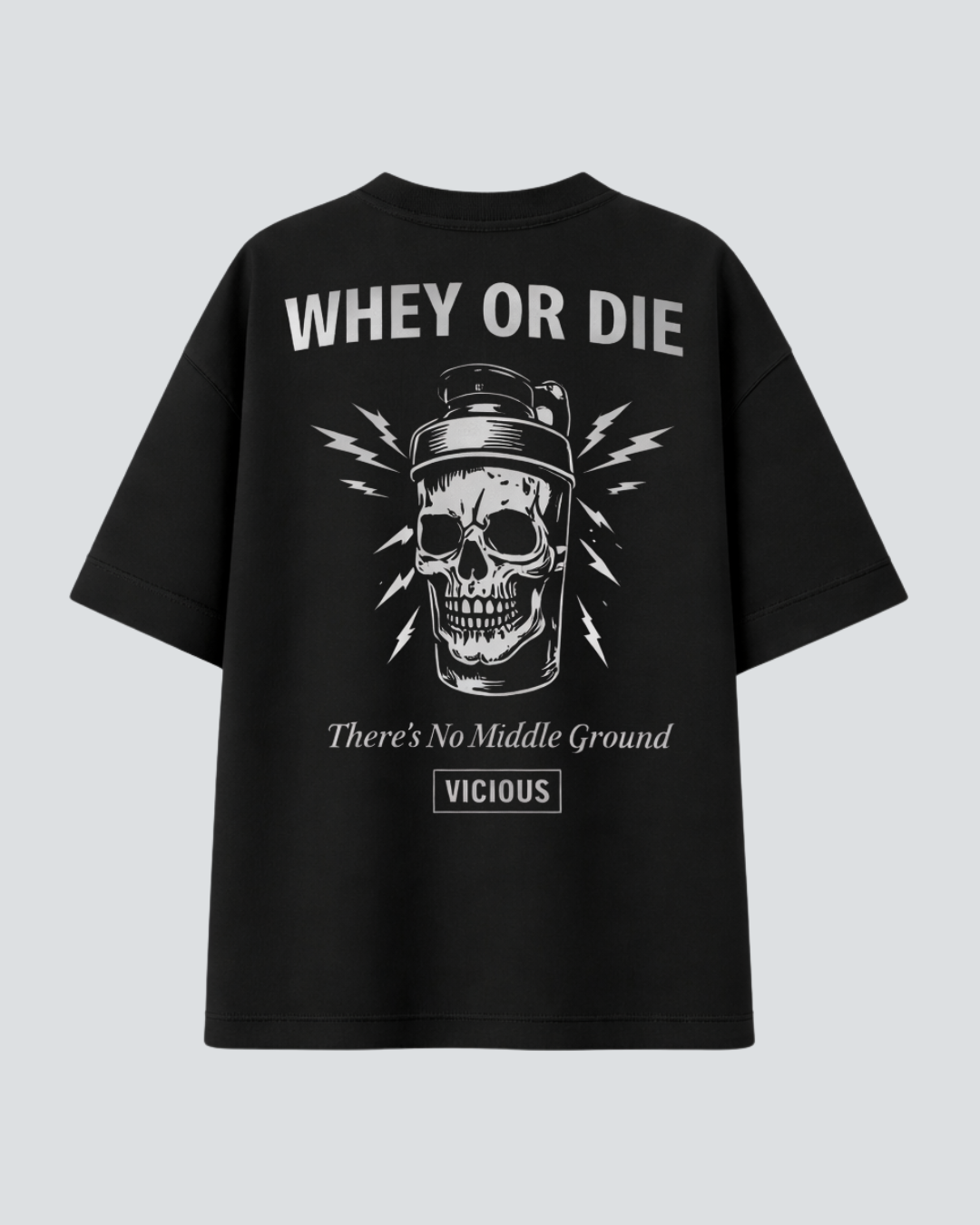 Camiseta Oversized Vicious – Coleção IRON