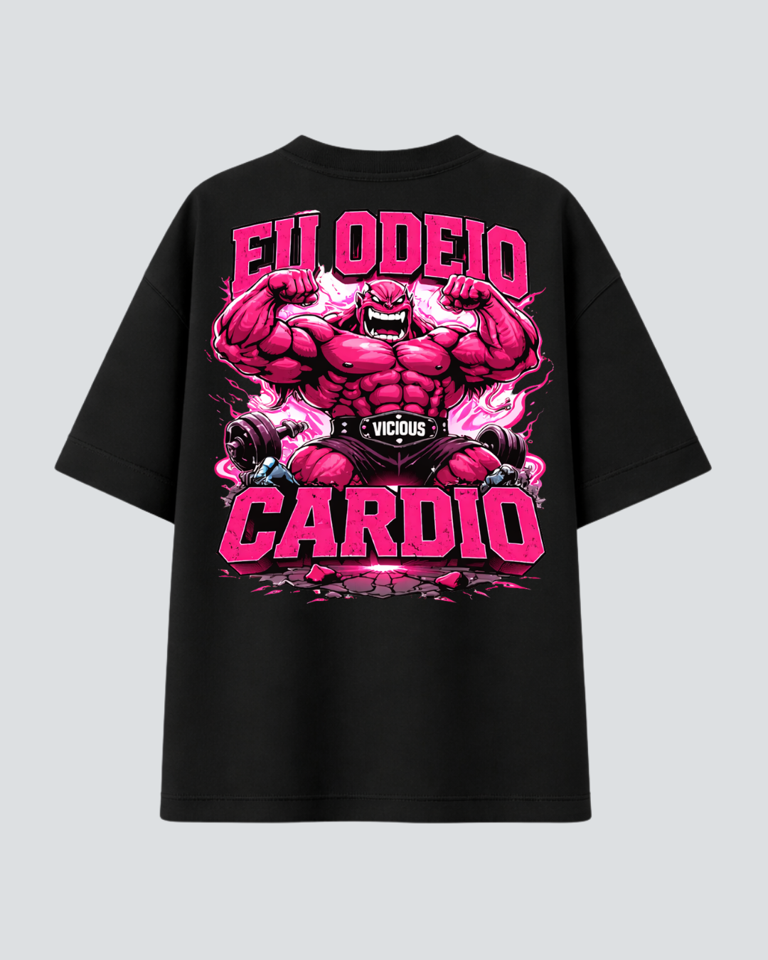 Camiseta Oversized Vicious – Coleção IRON