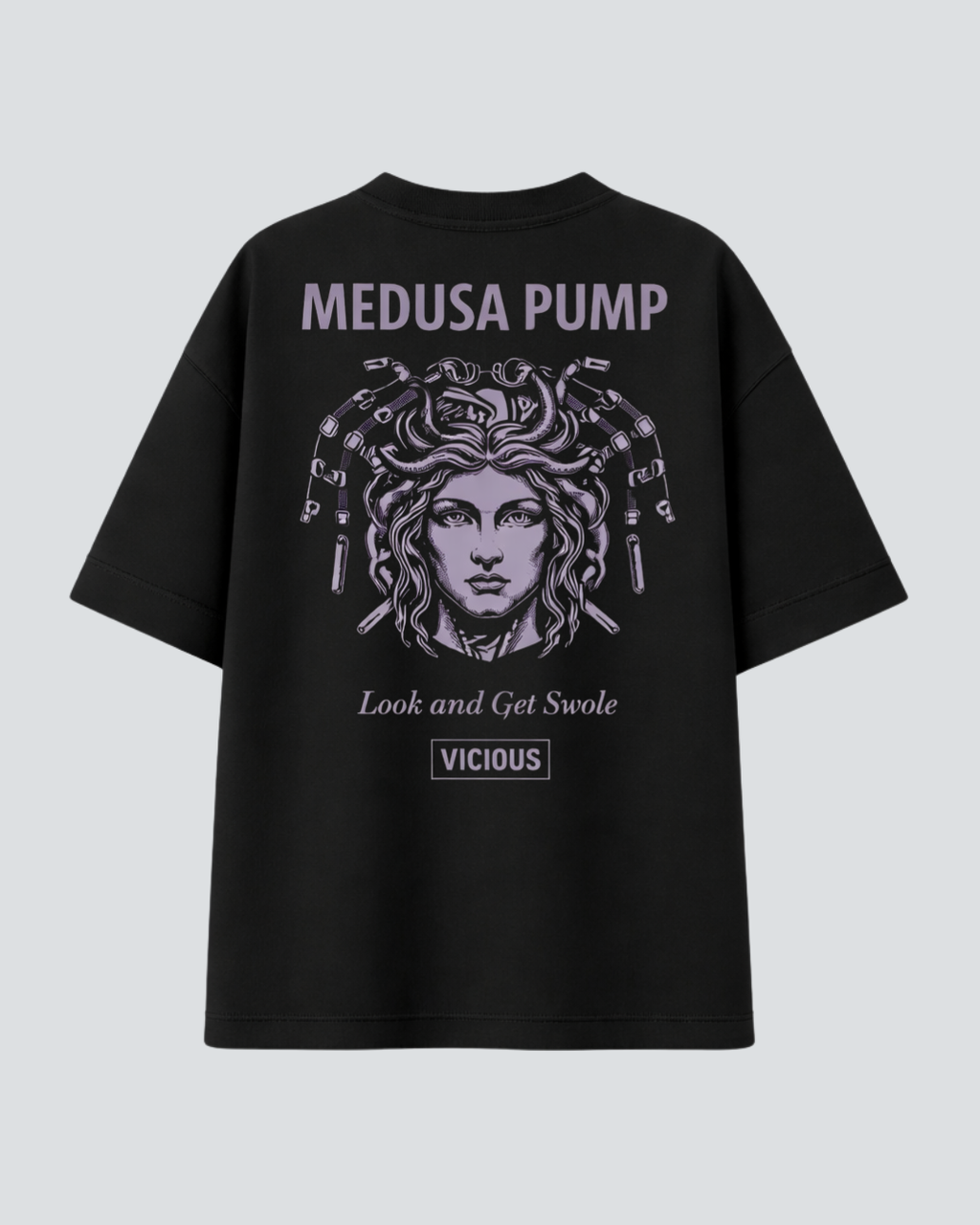 Camiseta Oversized Vicious – Coleção IRON