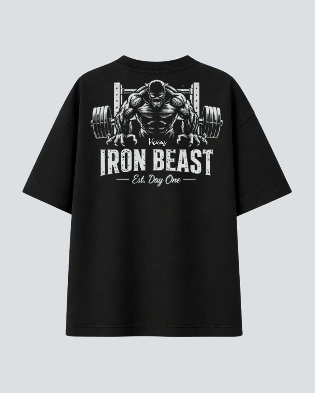 Camiseta Oversized Vicious – Coleção IRON