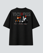 Camiseta Oversized Vicious – Tom e Jerry