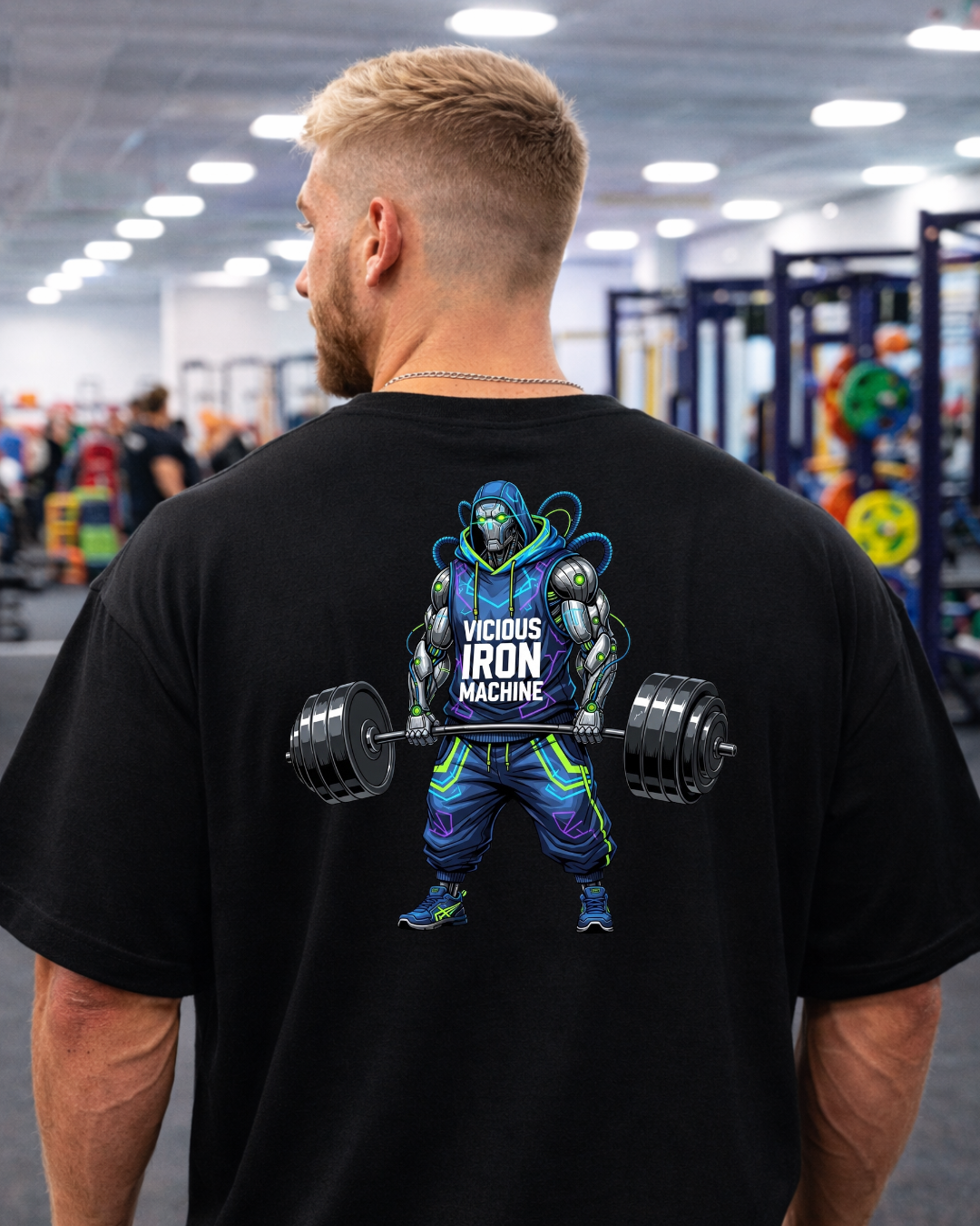 Camiseta Oversized Vicious – Coleção IRON