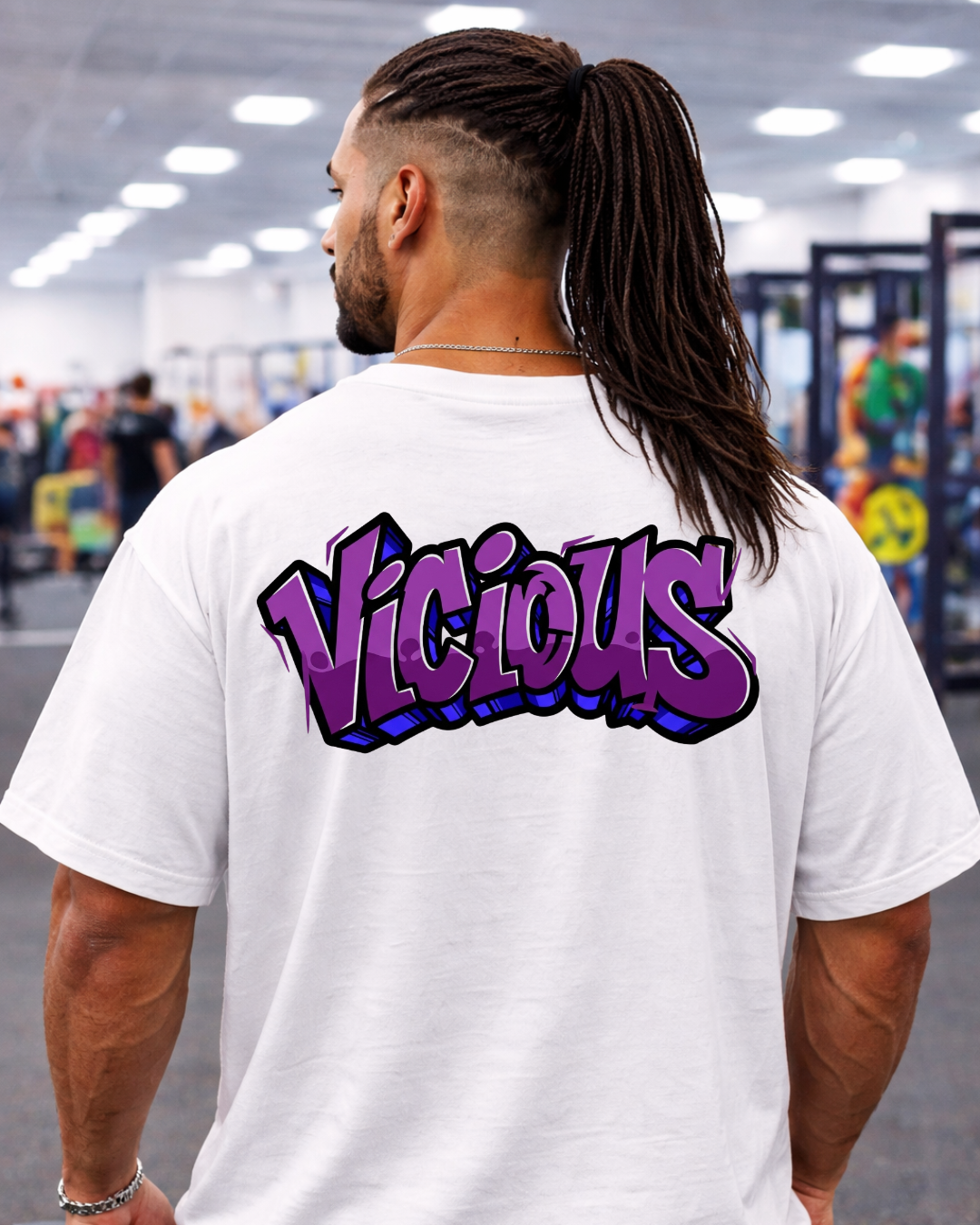 Camiseta Oversized Vicious – Coleção IRON