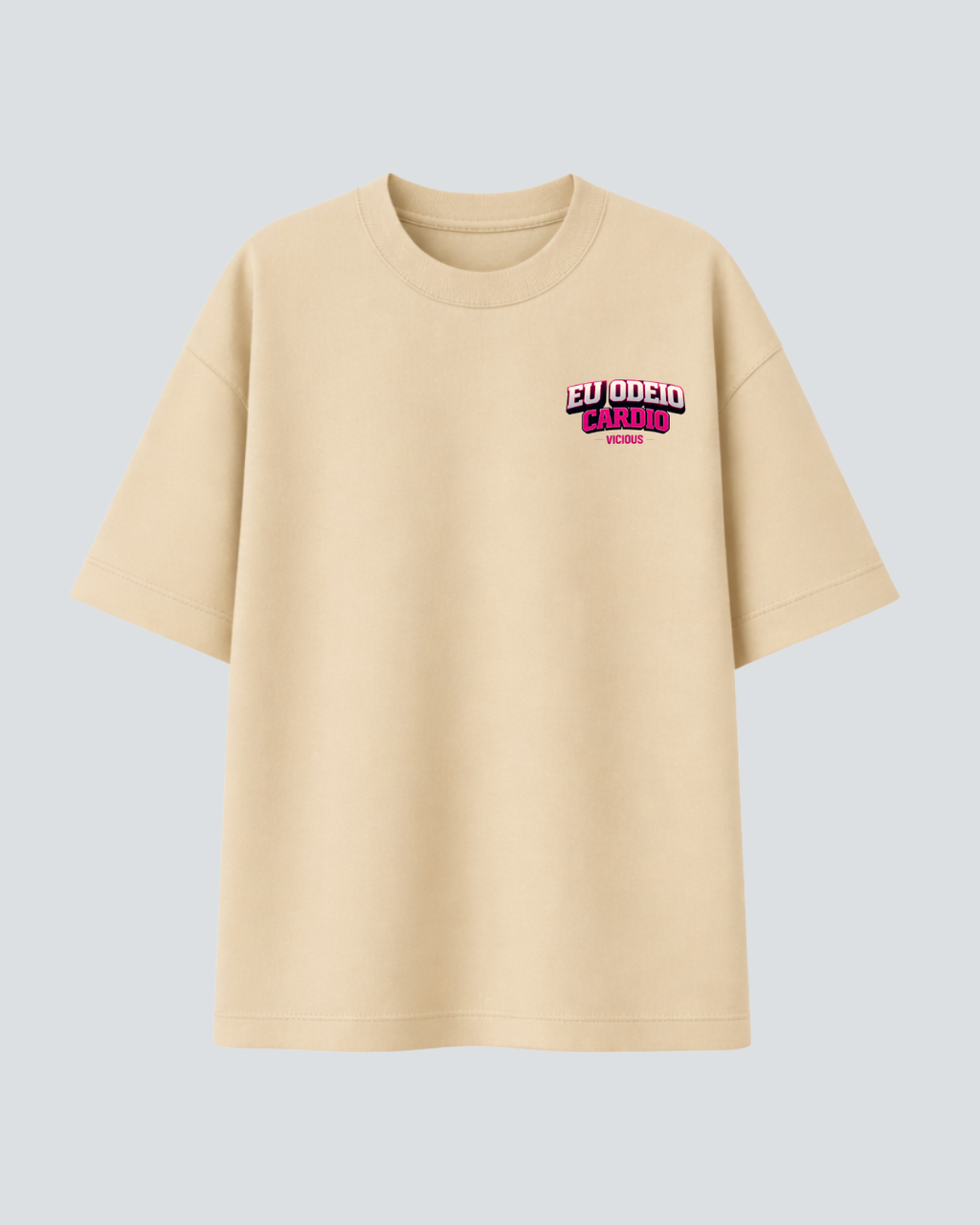 Camiseta Oversized Vicious – Coleção IRON