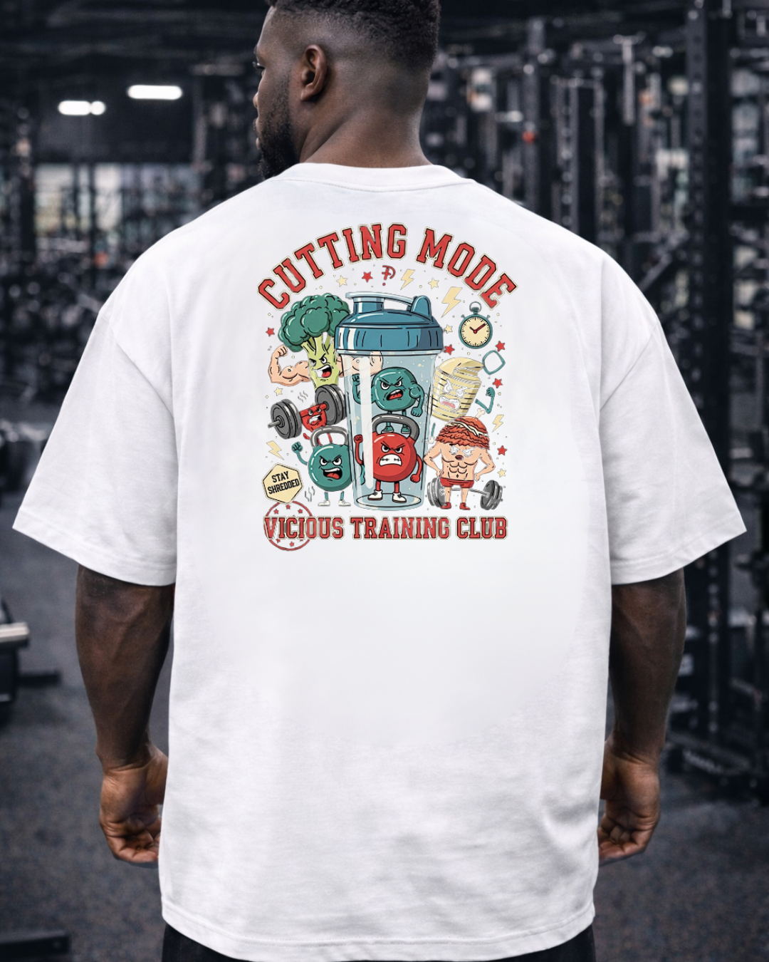 Camiseta Oversized Vicious – Coleção IRON