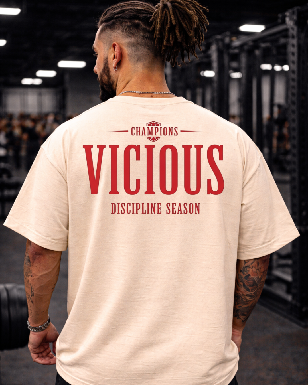 Camiseta Oversized Vicious – Coleção IRON