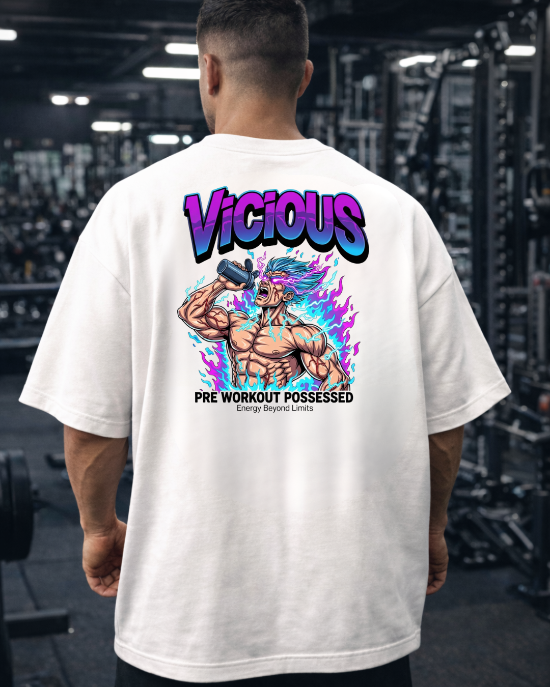 Camiseta Oversized Vicious – Coleção IRON