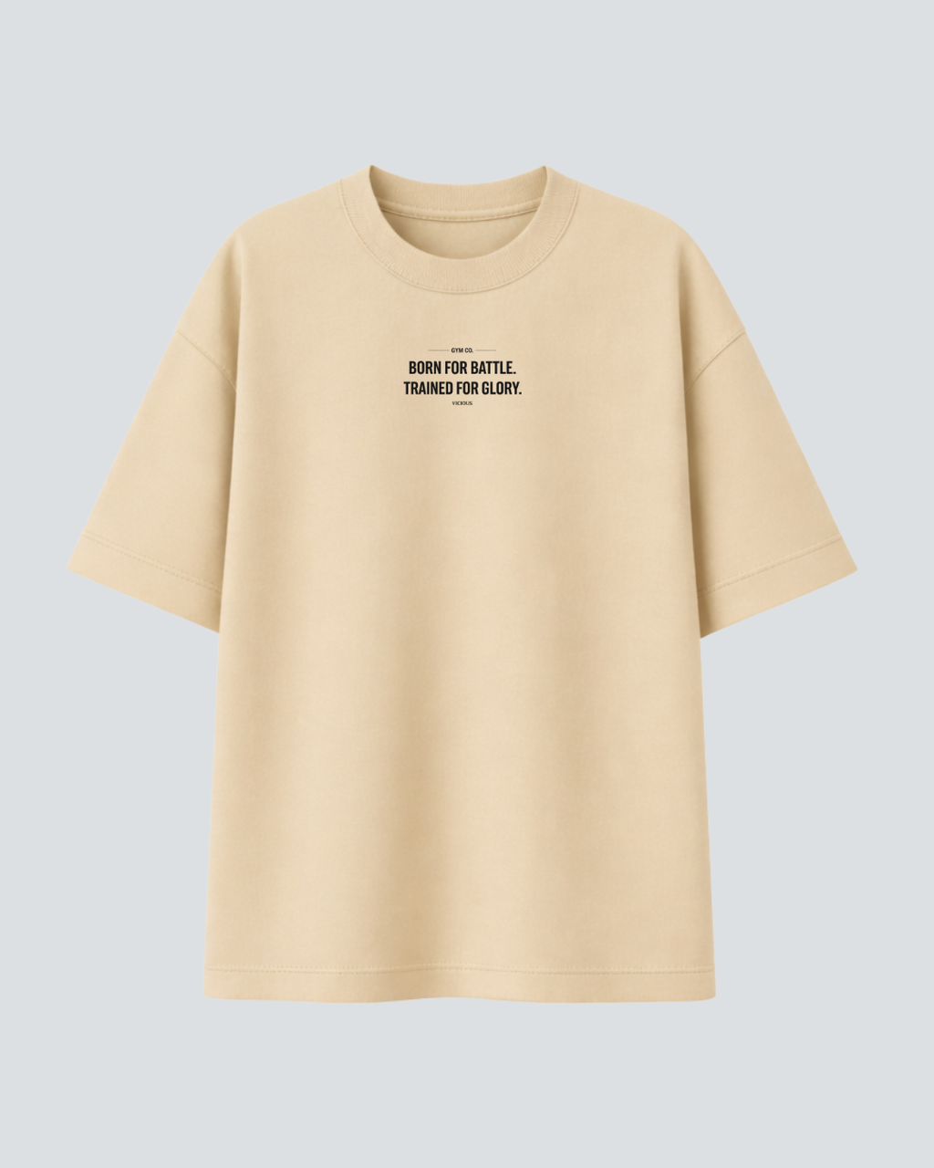 Camiseta Oversized Vicious – Coleção IRON