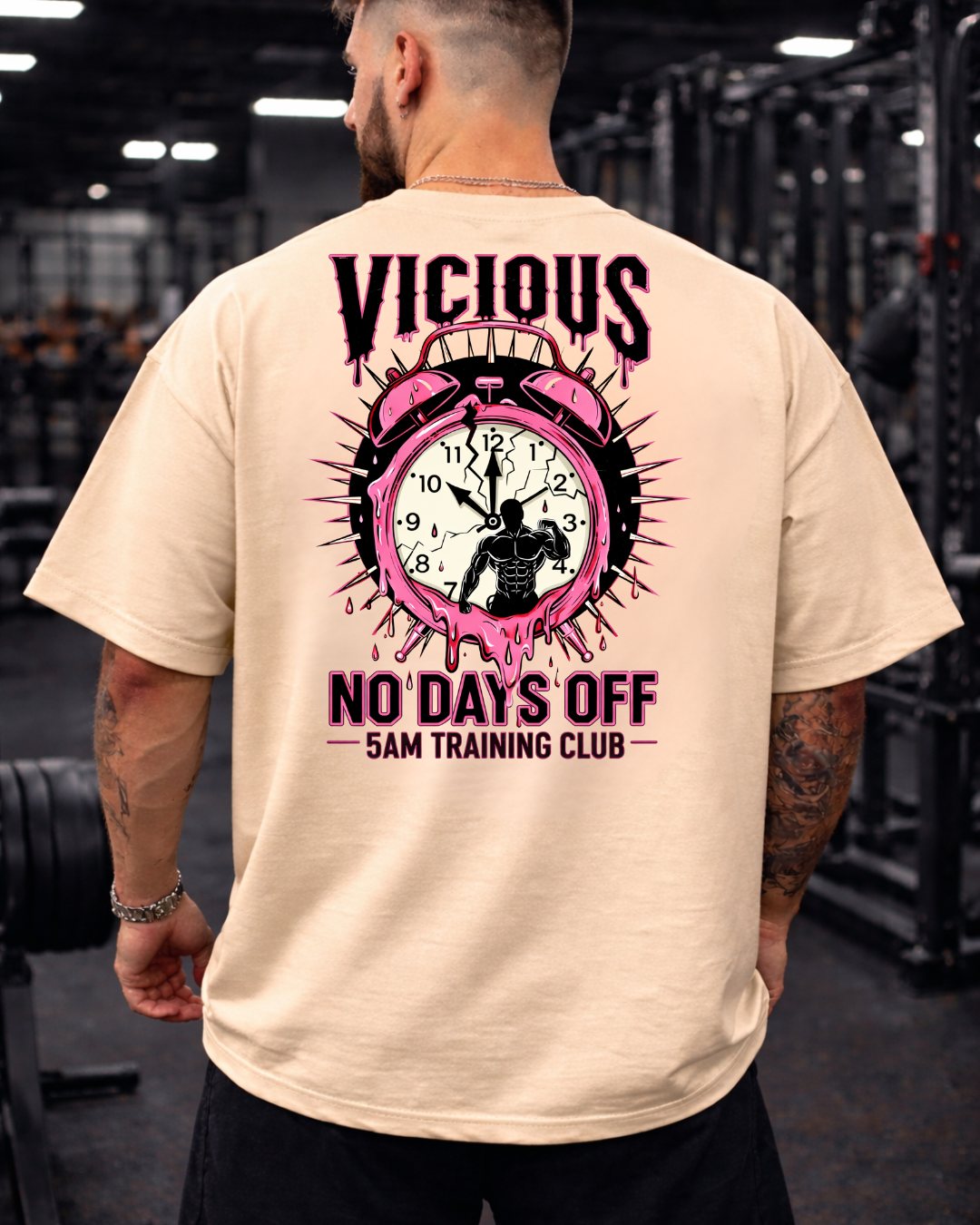 Camiseta Oversized Vicious – Coleção IRON