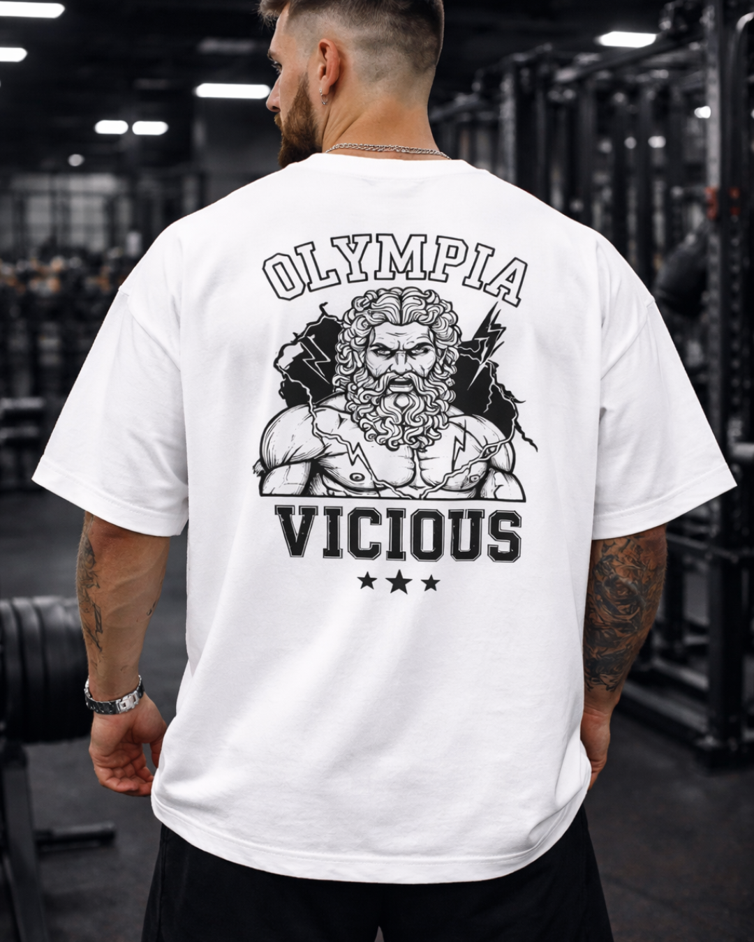 Camiseta Oversized Vicious – Coleção IRON