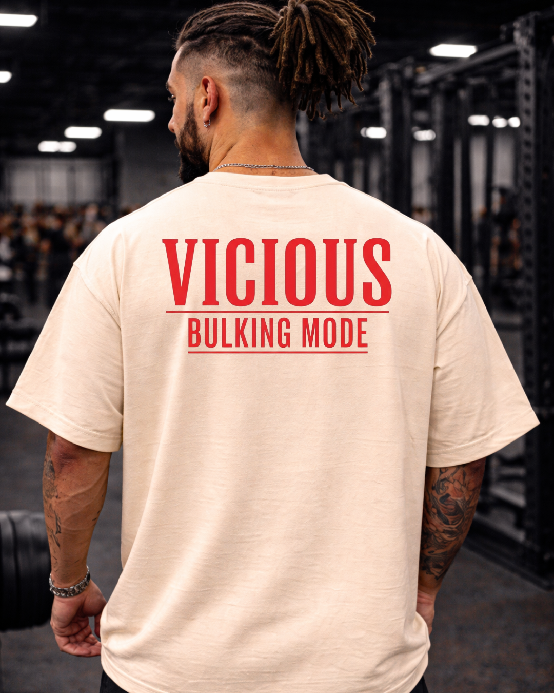 Camiseta Oversized Vicious – Coleção IRON