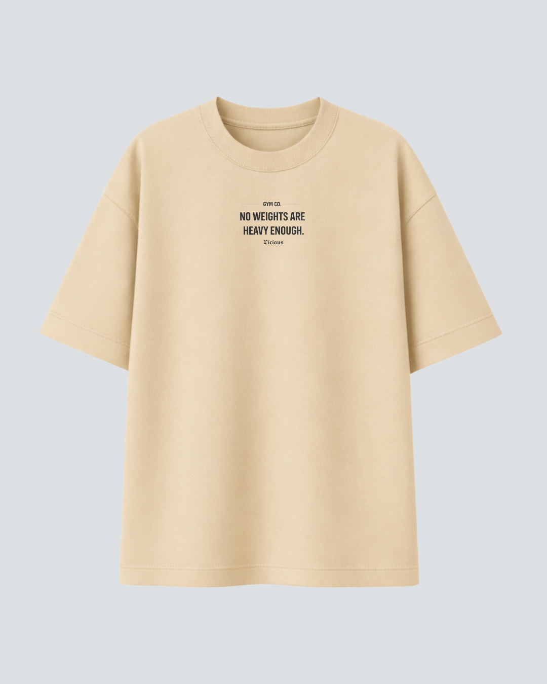 Camiseta Oversized Vicious – Coleção IRON