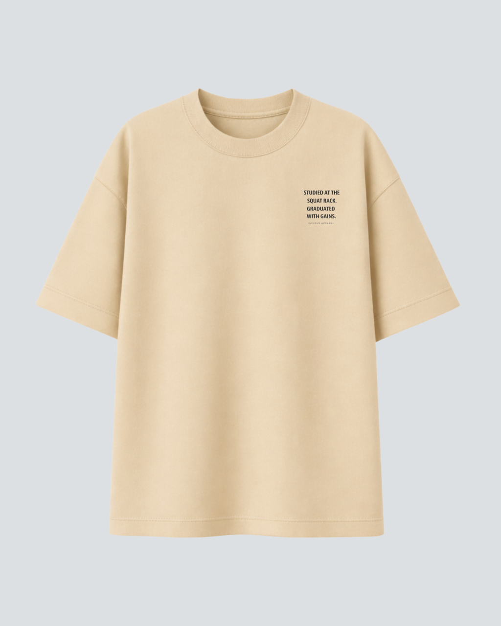 Camiseta Oversized Vicious – Coleção IRON