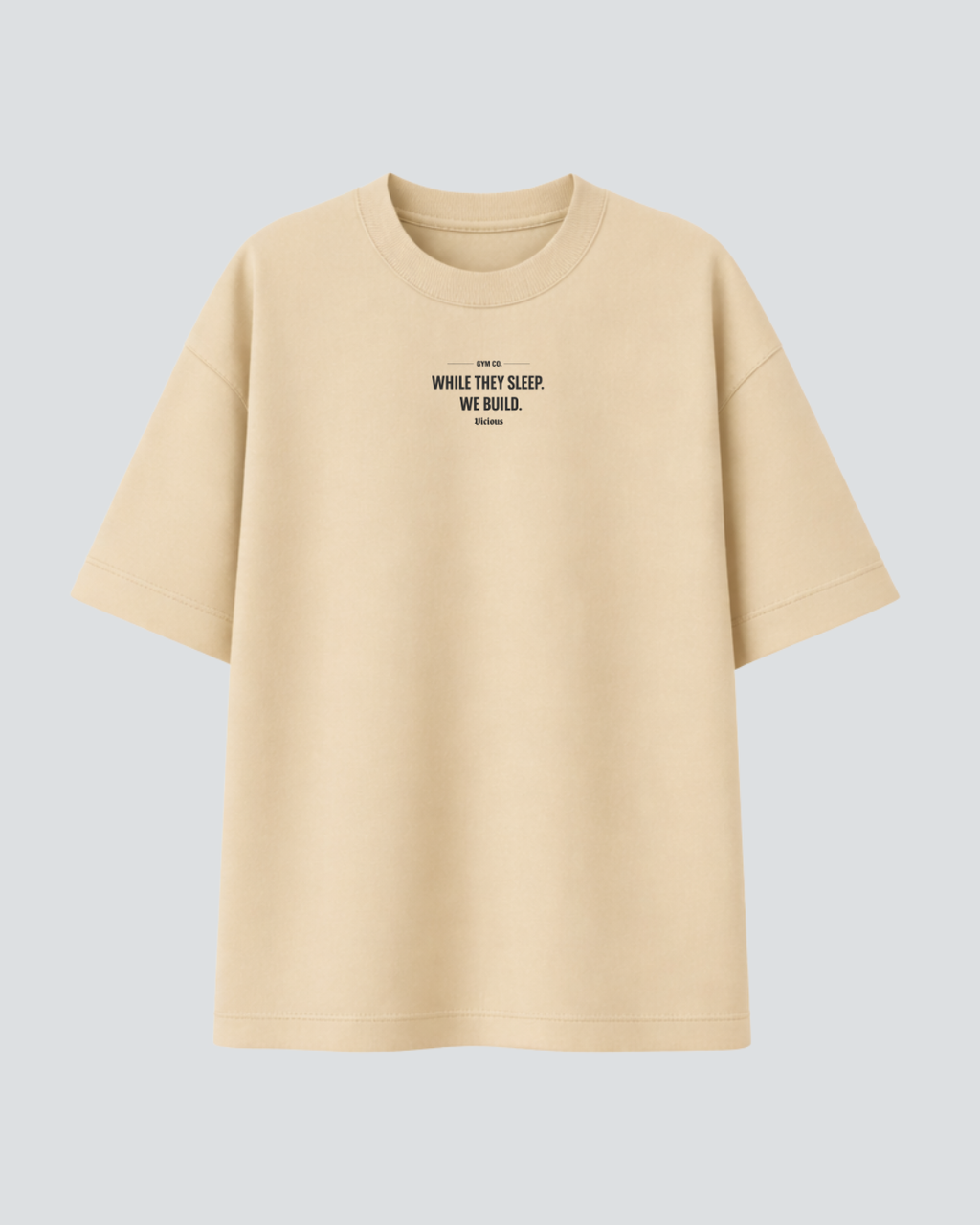 Camiseta Oversized Vicious – Coleção IRON