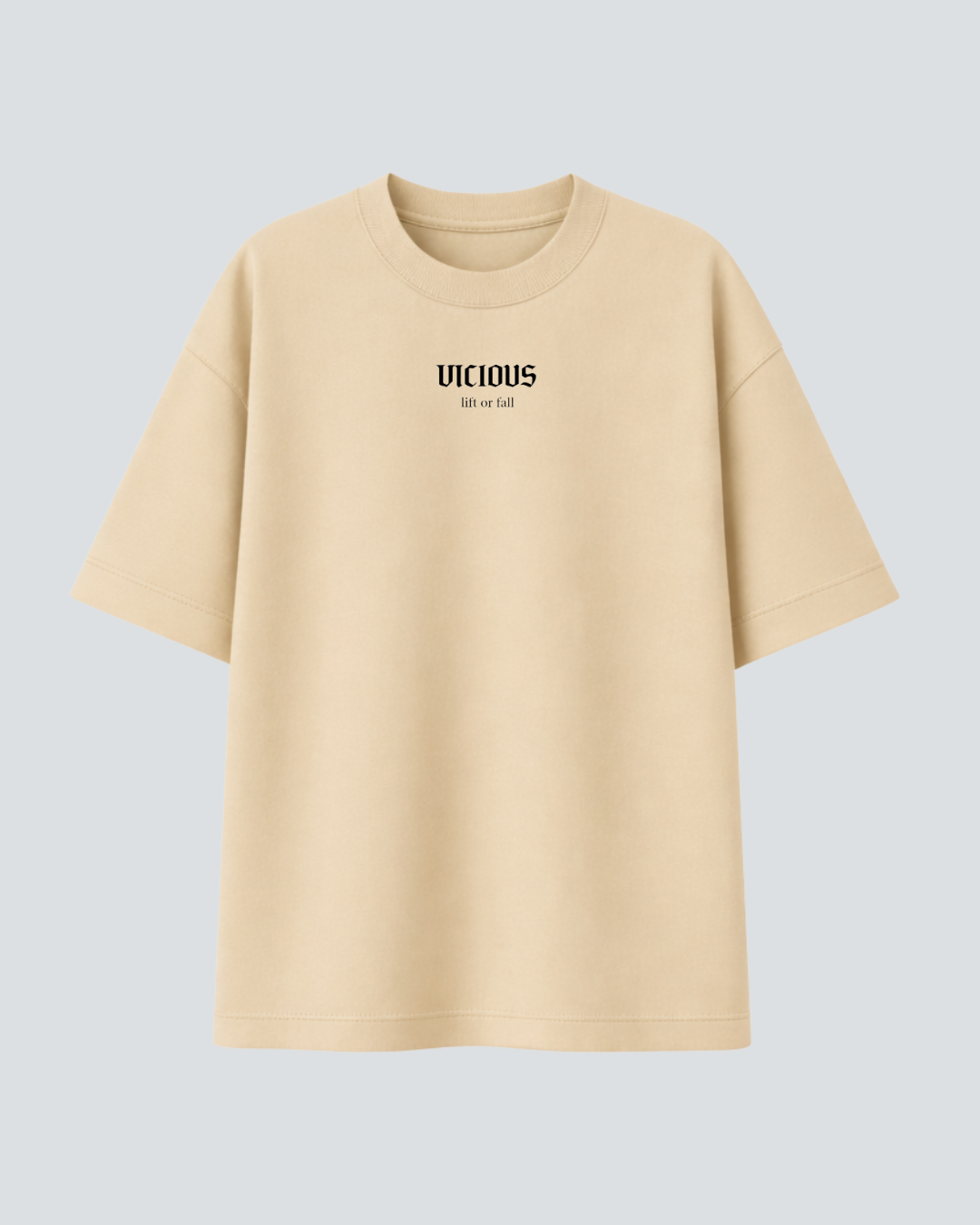 Camiseta Oversized Vicious – Coleção IRON