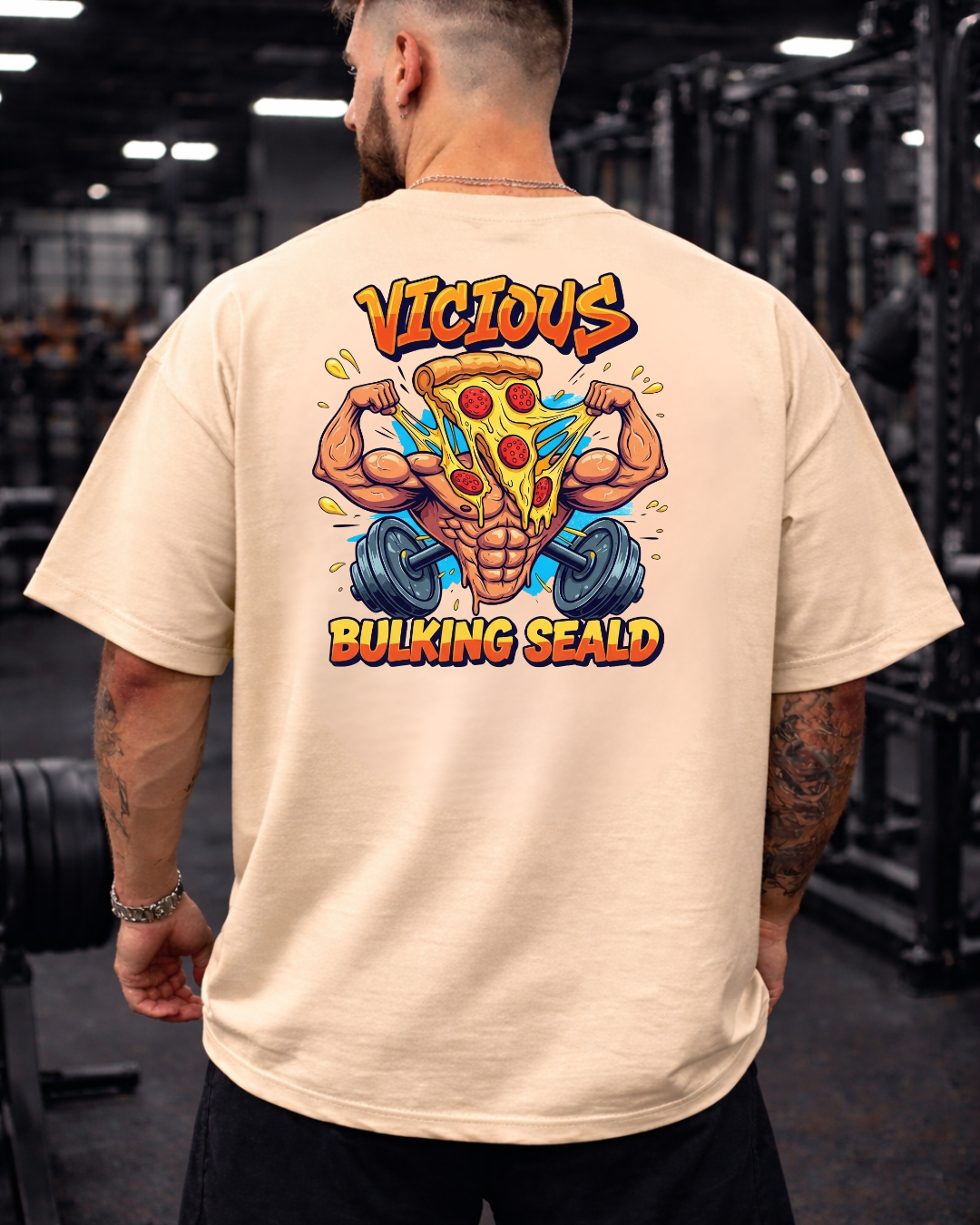 Camiseta Oversized Vicious – Coleção IRON