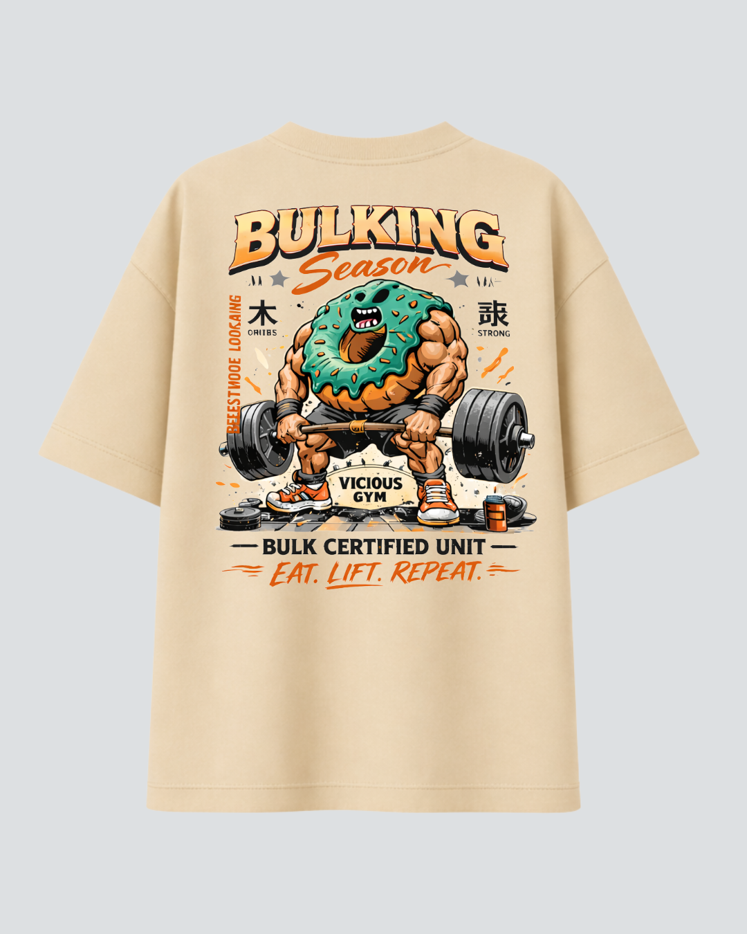 Camiseta Oversized Vicious – Coleção IRON